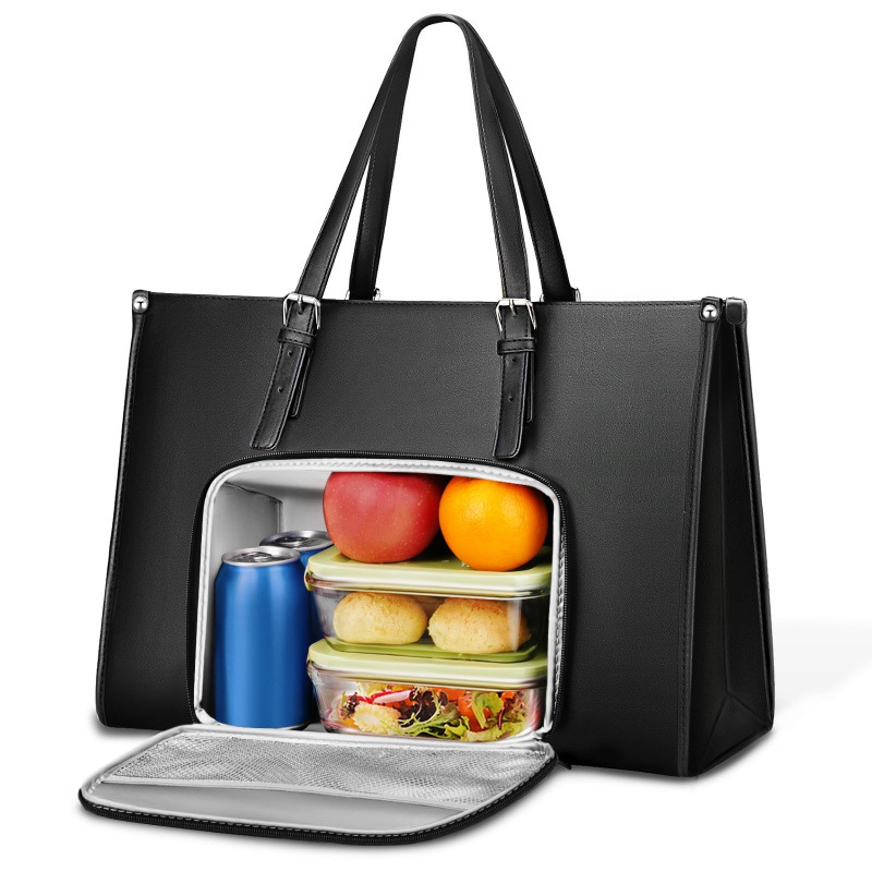 Computerhandtasche mit isoliertem Mittagsfach